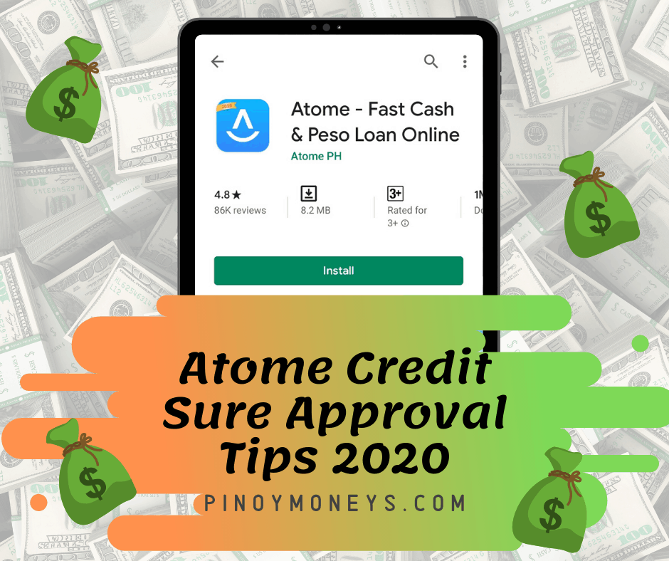 Atome Credit sure approval tips in 2020, Online Loans Philippines Review