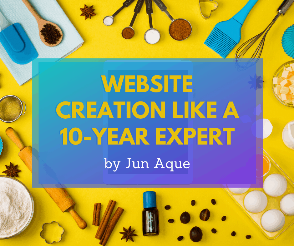 Website creation like a 10-year expert