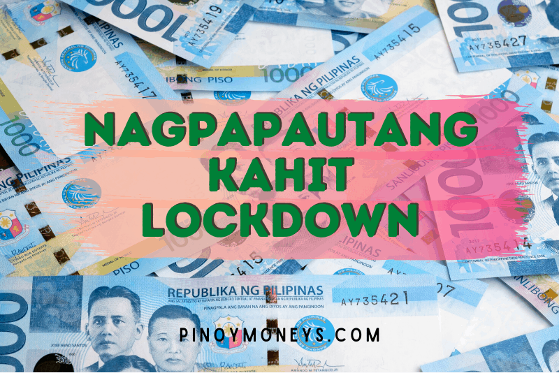 Online loans na nagpapautang kahit may lockdown
