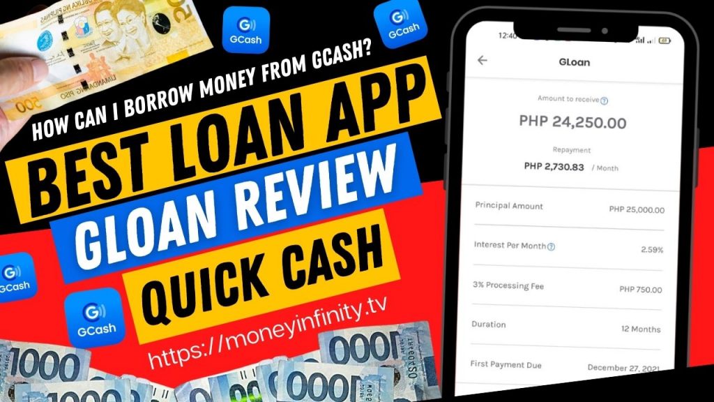 GLoan review - GCash loan app