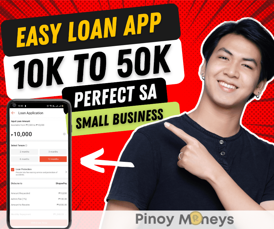 Shopee SLoan - Easily Apply for a Cash Loan Up to 50,000