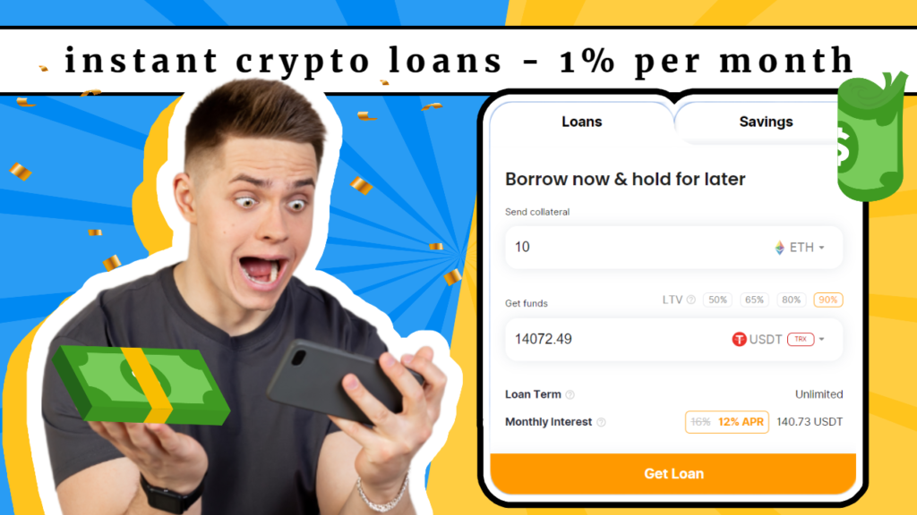 instant loans using your cryptocurrency