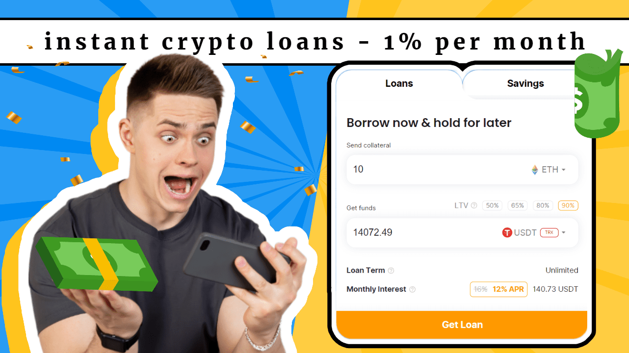 instant crypto loan