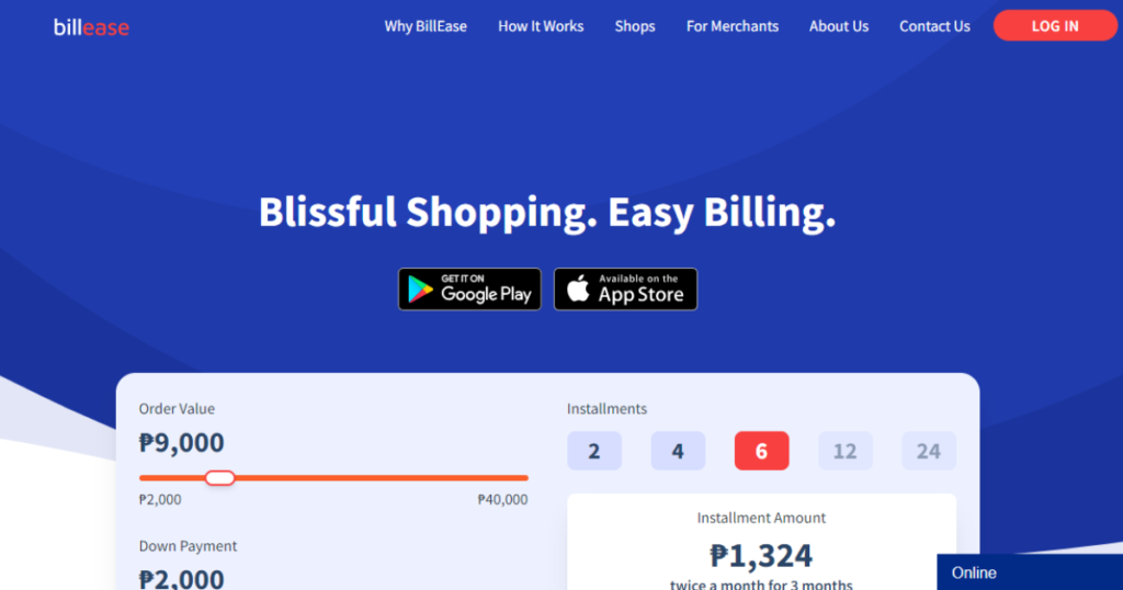 quick cash loan app- a picture showing the quick cash loan app BillEase